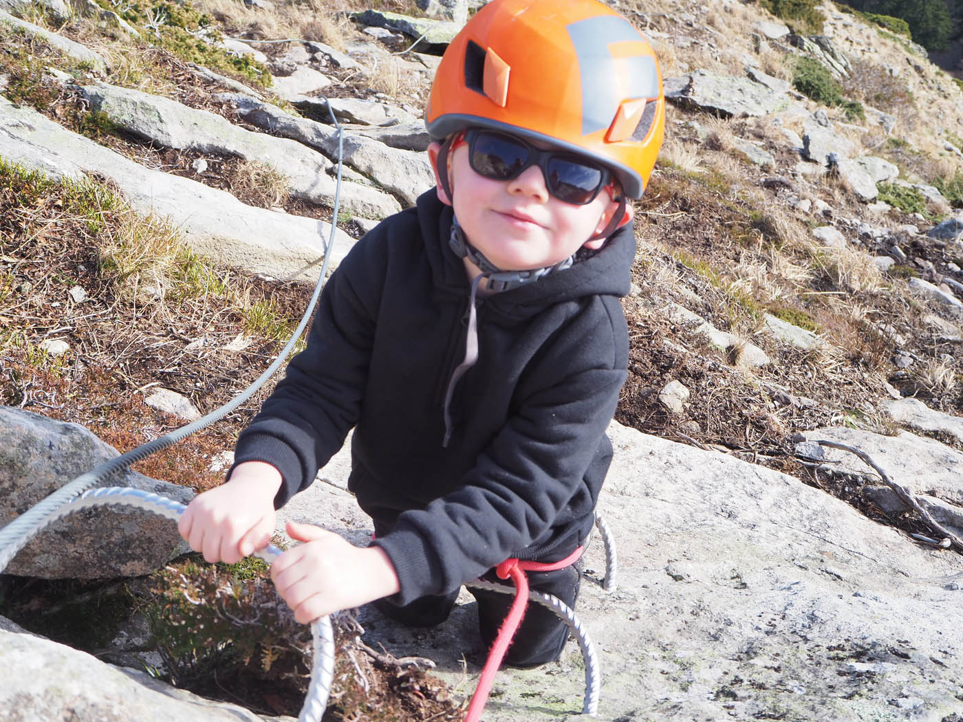 via ferrata enfant