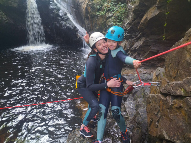 canyoning en famille