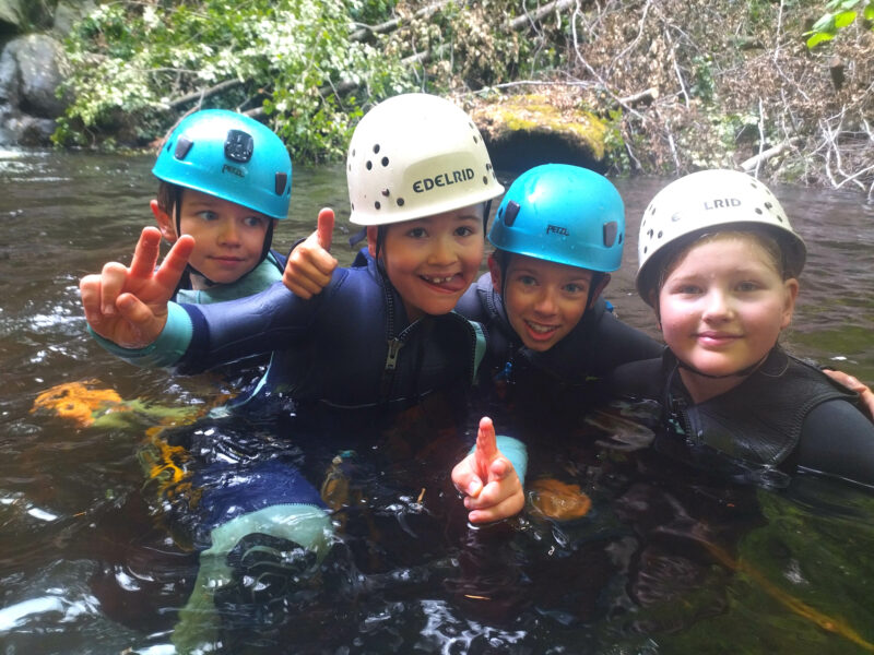 canyoning enfant