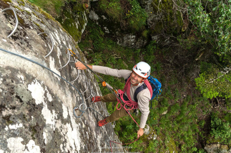 guide Via ferrata mont dore